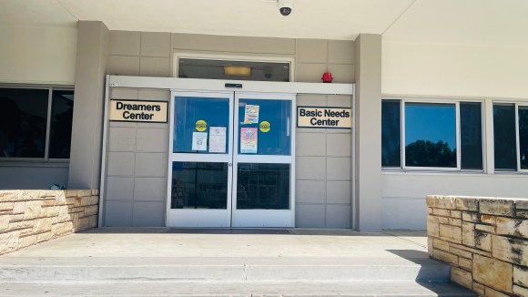 Exterior entrance of Ventura College Basic Needs Center and Dreamers Center building.